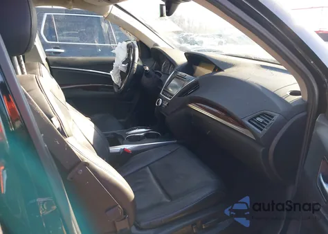 2016 Acura Mdx Technology Acurawatch Plus Packages/Technology Package из США, поврежденный, VIN 5FRYD4H44GB007386